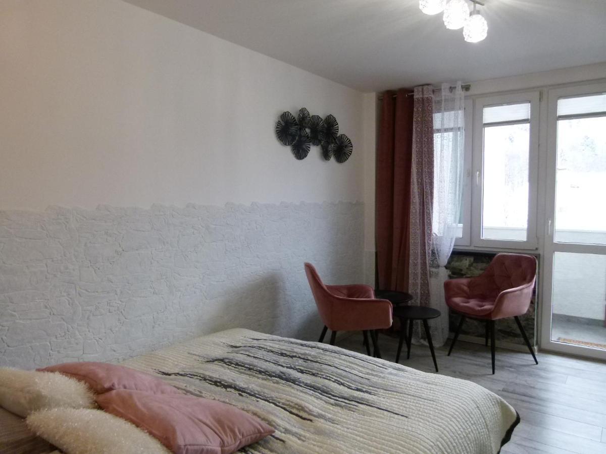 Apartament Bb Nad Deptakiem Krynica Zdroj Buitenkant foto